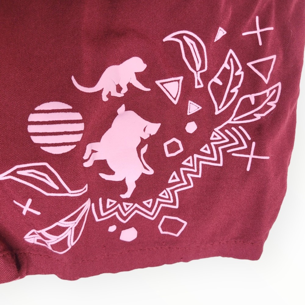 Her Universe Disney Lion King Romper Maroon Burgundy 2X - Picture 5 of 8